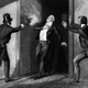 Artist’s depiction of the assassination of Prime Minister Spencer Perceval.